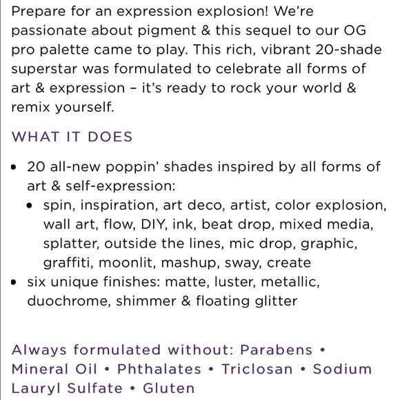 ❗️🥳HP🌈TARTE TARTIEST PRO REMIX AMAZONIAN PALETTE - Picture 2 of 16